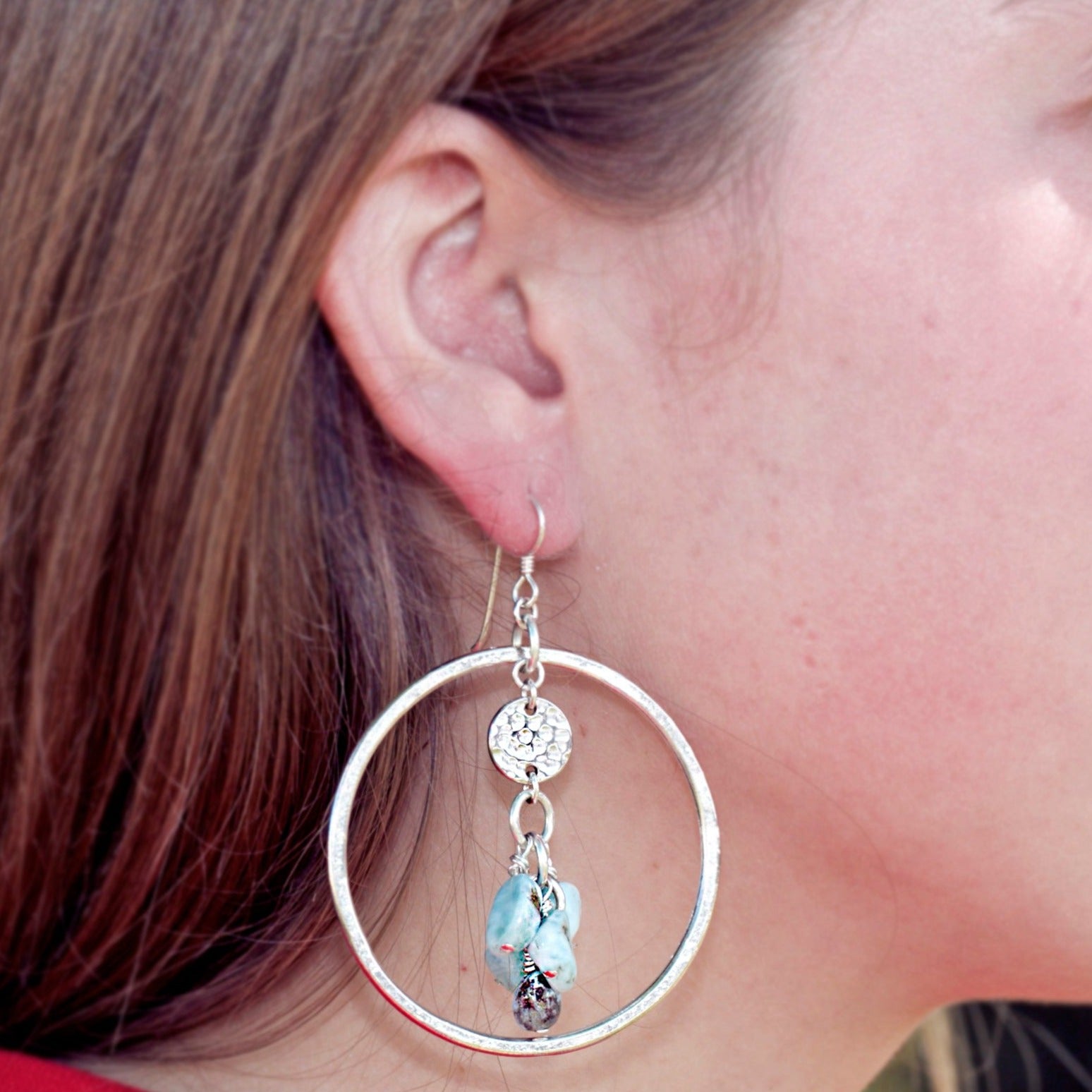 INSTRUCTIONS for DIY Beach Vacation Getaway Larimar Earrings - Goody Beads