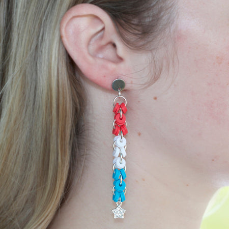 INSTRUCTIONS for DIY American Woman Vinyl Earrings - Goody Beads