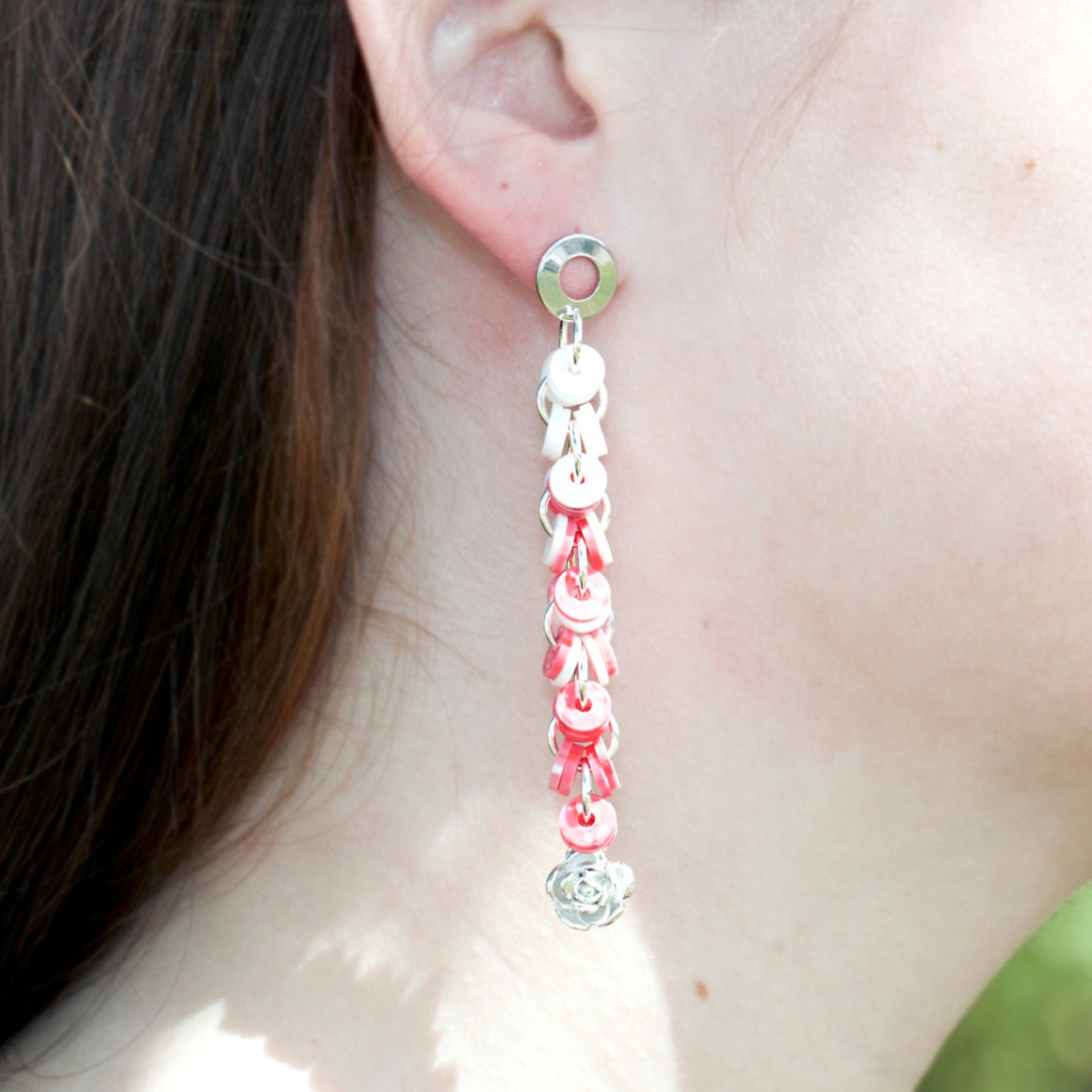 INSTRUCTIONS for DIY Kiss From a Rose Vinyl Earrings - Goody Beads