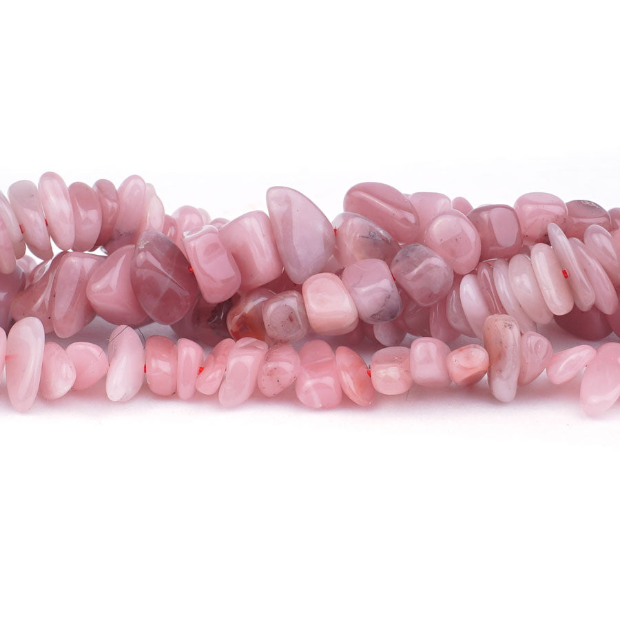 Guava Quartz Natural 9-15mm Chips - 15-16 Inch - Goody Beads