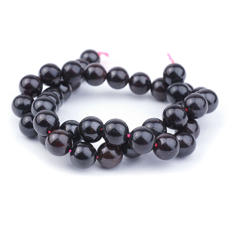 African Red Garnet 10mm Round - Limited Editions - Goody Beads