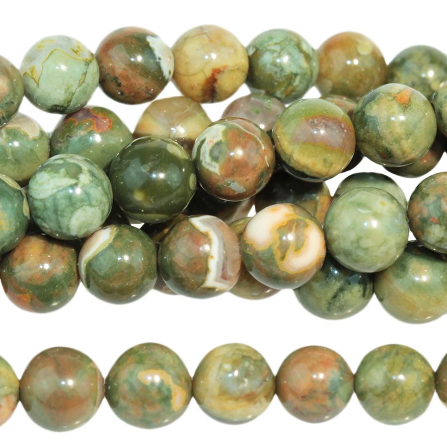 Rhyolite 6mm Round 8-Inch - Goody Beads