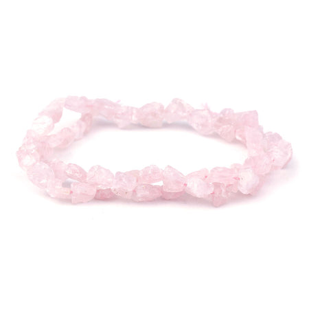 Rose Quartz 5X7mm-8X10mm Rough Nugget - Limited Editions - Goody Beads