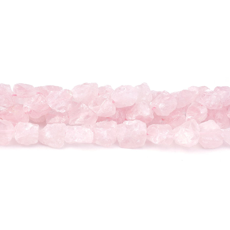 Rose Quartz 5X7mm-8X10mm Rough Nugget - Limited Editions - Goody Beads