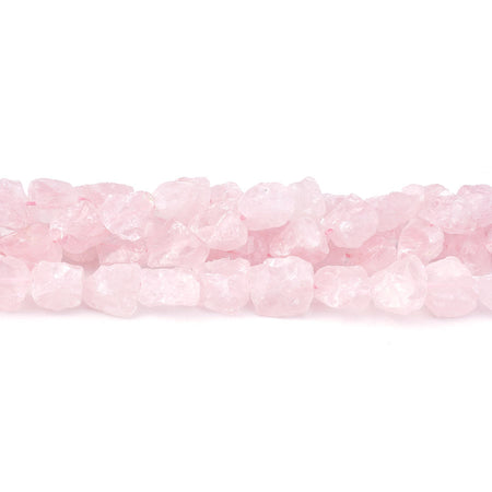 Rose Quartz 5X7mm-8X10mm Rough Nugget - Limited Editions - Goody Beads