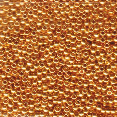 8-9191 24K Gold Plated  Miyuki Seed Beads Tube