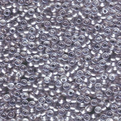 8-9242 Sparkle Pewter Lined Crystal Miyuki Seed Beads Tube - Goody Beads