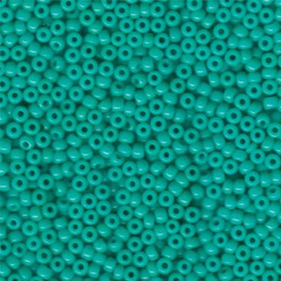 8-9412 Opaque Turquoise Green Miyuki Seed Beads Tube - Goody Beads