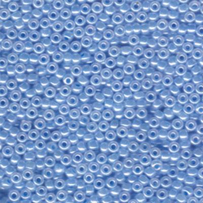 8-9524 Light Blue Ceylon Miyuki Seed Beads Tube - Goody Beads