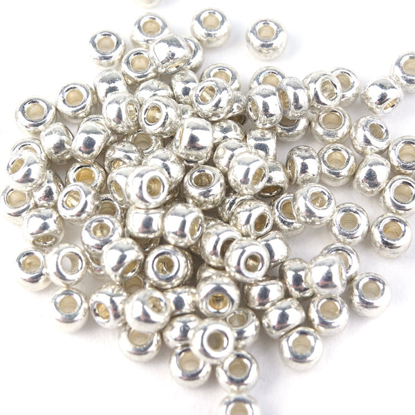 8-91051-TB Galvanized Silver Miyuki Seed Beads Tube