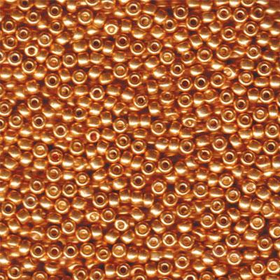 8-91053 Galvanized Yellow Gold Miyuki Seed Beads Tube - Goody Beads