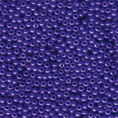 8-91477 Dyed Opaque Bright Purple Miyuki Seed Beads Tube - Goody Beads