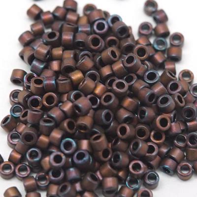 DB312 11/0 Matte Metallic Copper Miyuki Delica Seed Beads Tube