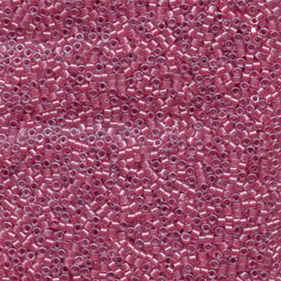 DB902 11/0 Sparkling Rose Lined Miyuki Delica Seed Beads Tube - Goody Beads