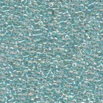 11-9263 Lined Light Seafoam AB Miyuki Seed Beads Tube - Goody Beads