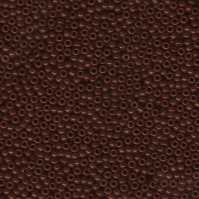 11-9419 Opaque Chocolate Brown Miyuki Seed Beads Tube - Goody Beads