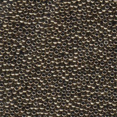 11-9457 Metallic Dark Bronze Miyuki Seed Beads Tube