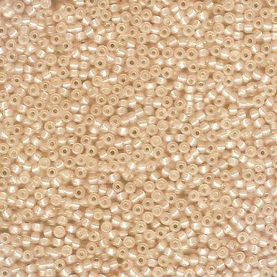 11-9578 Light Amber Lined Miyuki Seed Beads Tube - Goody Beads