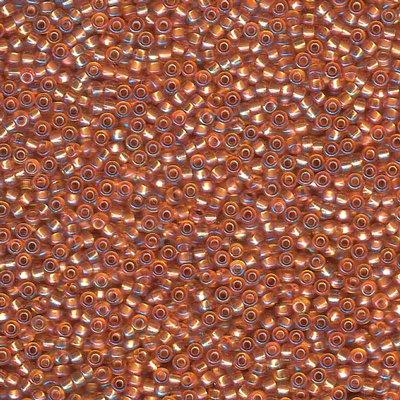 11-91004 Silver Lined Dark Gold AB Miyuki Seed Beads Tube - Goody Beads