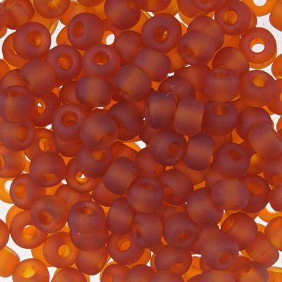 6-9134F Transparent Dark Topaz Miyuki Seed Beads Tube - Goody Beads