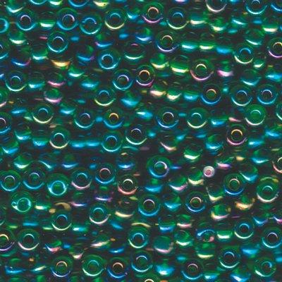 6-9179 Transparent Green Luster Miyuki Seed Beads Tube - Goody Beads