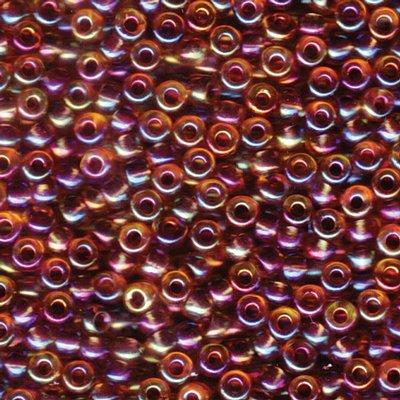 6-9342 Berry Lined Light Topaz AB Miyuki Seed Beads Tube - Goody Beads