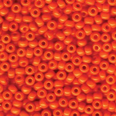 6-9406 Opaque Orange Miyuki Seed Beads Tube - Goody Beads