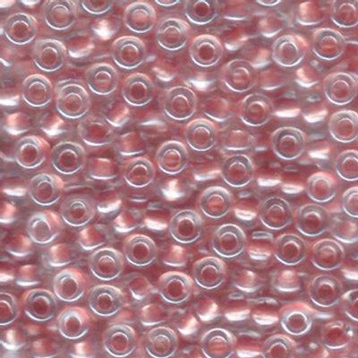 6-92601 Metallic Rose Lined Crystal Miyuki Seed Beads Tube - Goody Beads