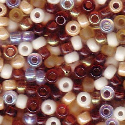 Honey Butter Mix Size 8 Miyuki Seed Beads Tube - Goody Beads