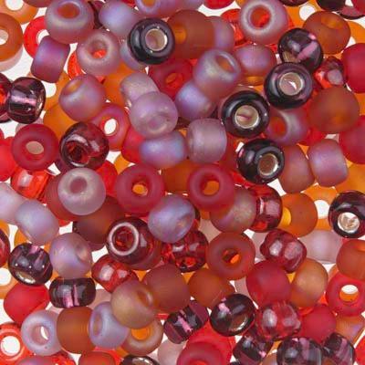 6-9MIX18 Vineyard Mix Size 6 Miyuki Seed Beads Tube - Goody Beads