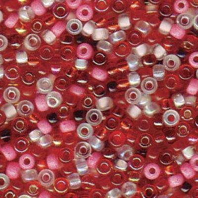 Strawberry Fields Mix Size 11 Miyuki Seed Beads Tube - Goody Beads