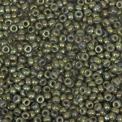 15-91865 Galvanized Grey Luster Miyuki Seed Beads Tube - Goody Beads