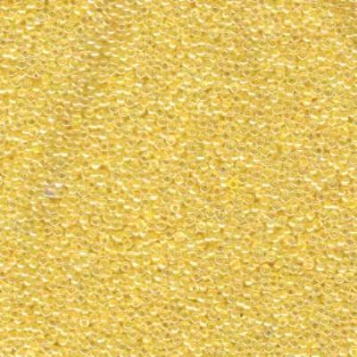 15-9516 Lined Daffodil Ceylon Miyuki Seed Beads Tube - Goody Beads