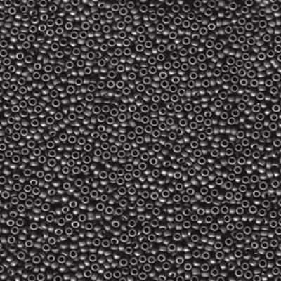 15-92065 Matte Dark Grey Miyuki Seed Beads Tube - Goody Beads