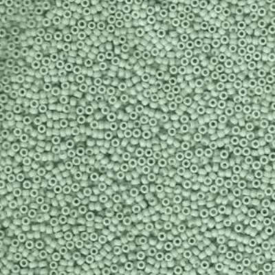 15-92028 Matte Seafoam Luster Miyuki Seed Beads Tube - Goody Beads