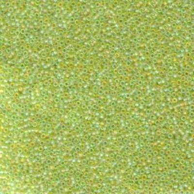 15-9143FR Matte Chartreuse AB Miyuki Seed Beads Tube - Goody Beads