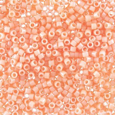 DB2111 11/0 Tea Rose Duracoat Opaque Dyed Delica Seed Beads Tube - Goody Beads