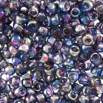 MTB07-00030-95100 Magic Blue Pink 7/0 Matubo Czech Glass Seed Beads - Goody Beads