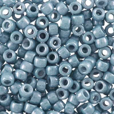 MTB07-03000-14464 Chalk Blue Luster 7/0 Matubo Czech Glass Seed Beads - Goody Beads