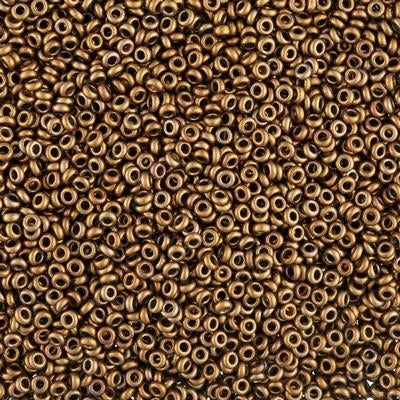 2.2mm Bronze Antique Gold 11/0 TOHO Demi Round Seed Beads - Goody Beads