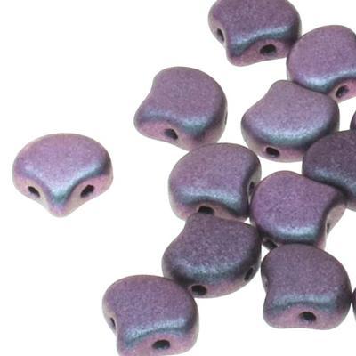 GNK8723980-94102 Polychrome Mix Berry Ginko Duo Two Hole Czech Seed Beads Tube - Goody Beads