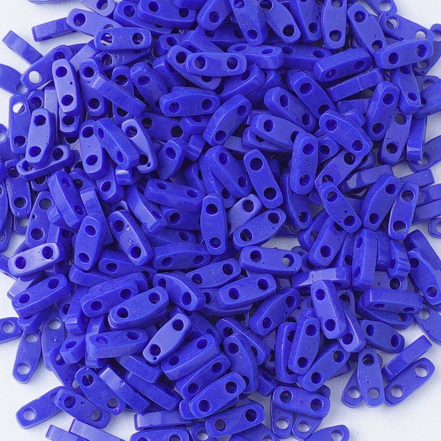 QTL414-TB Opaque Cobalt Miyuki Quarter Tila Beads - Goody Beads