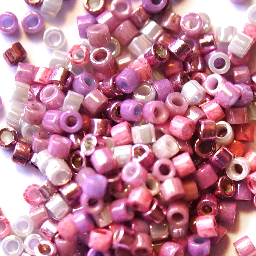 DB-MIX9021 Pretty Princess Mix 11/0 Delica Seed Beads Tube - Goody Beads