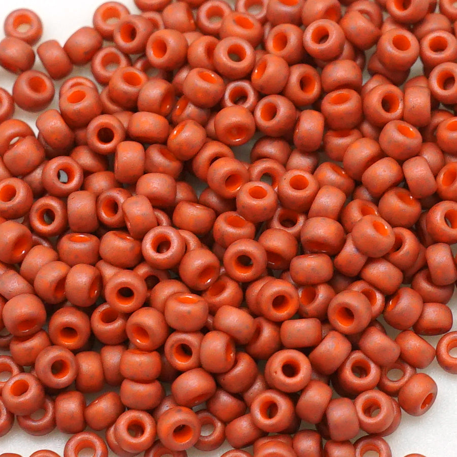 8-91236 Terracotta 8/0 Seed Beads Tube