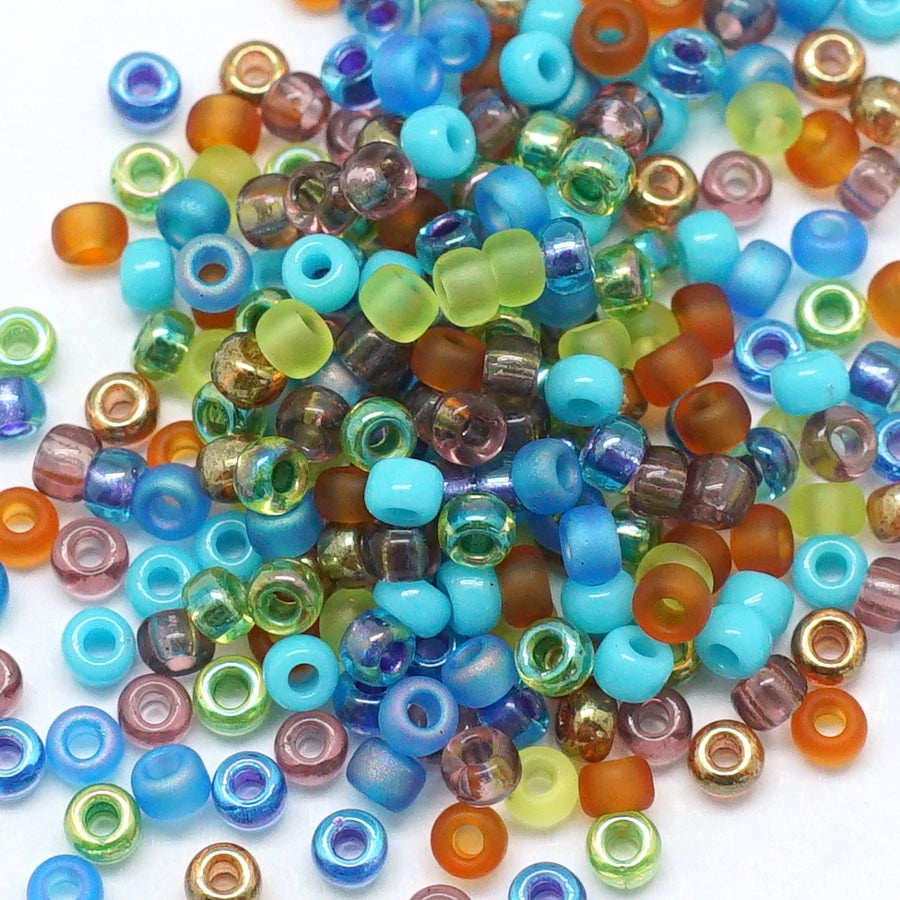 8-9MIX20 Prairie Mix 8/0 Seed Beads Tube - Goody Beads