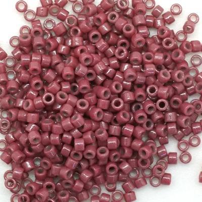 DB2355 Duracoat Opaque Grape Purple 11/0 Delica Seed Beads Tube - Goody Beads