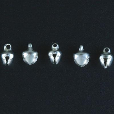 7mm Silver Steel Jingle Bell - Goody Beads