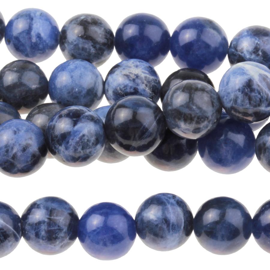 Sodalite 8mm Round 8-Inch - Goody Beads