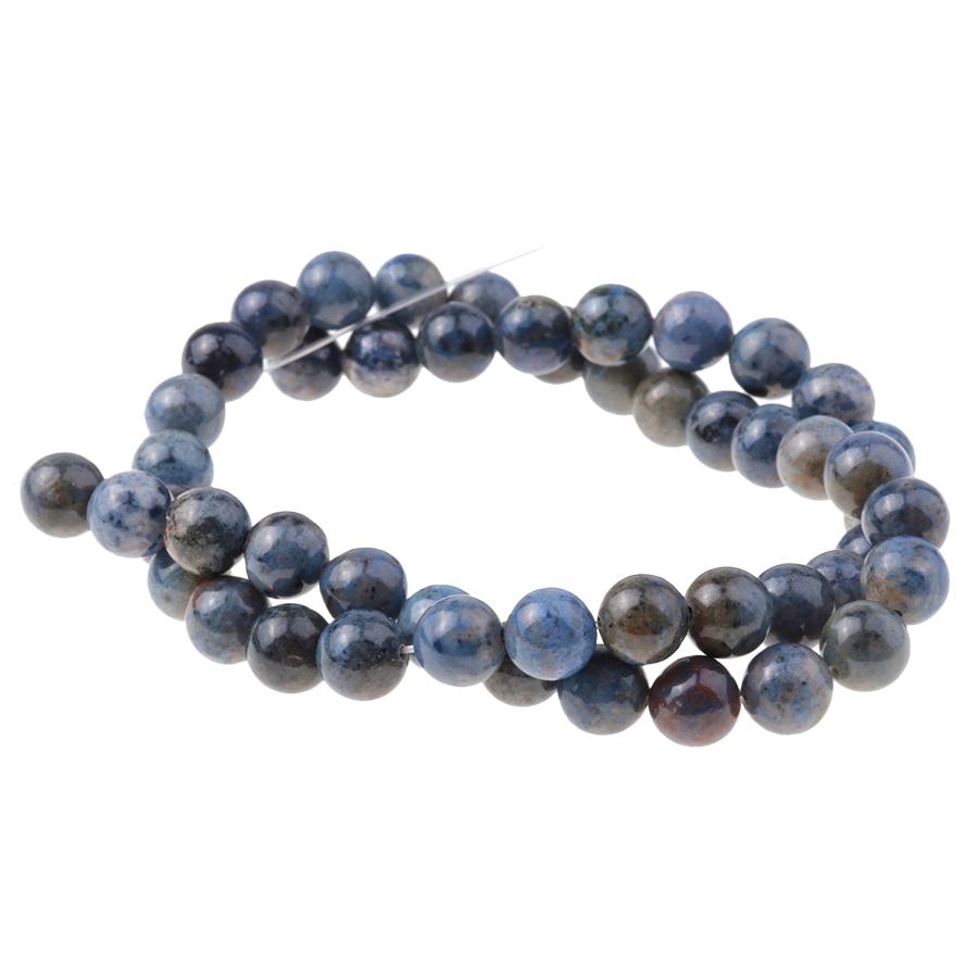 Sunset Dumortierite 8mm Round 15-16 Inch