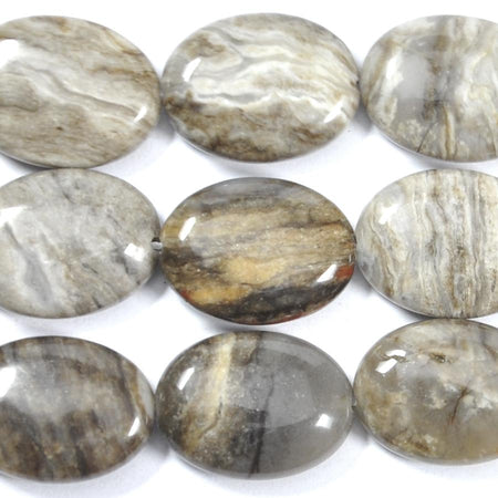 Siler Leaf Jasper 15x20 Oval